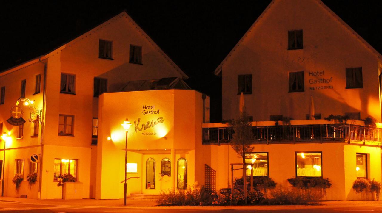 Hotel Gasthof Kreuz Bad Buchau Exterior foto