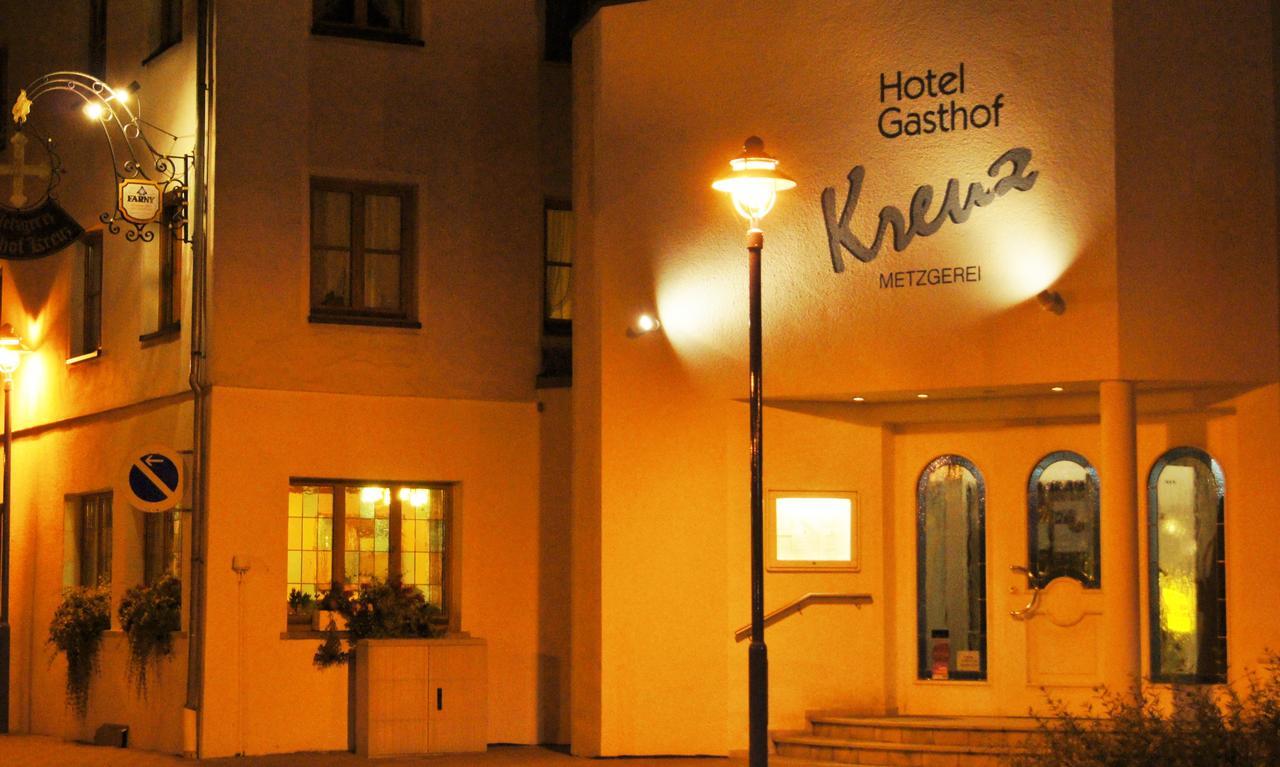Hotel Gasthof Kreuz Bad Buchau Exterior foto